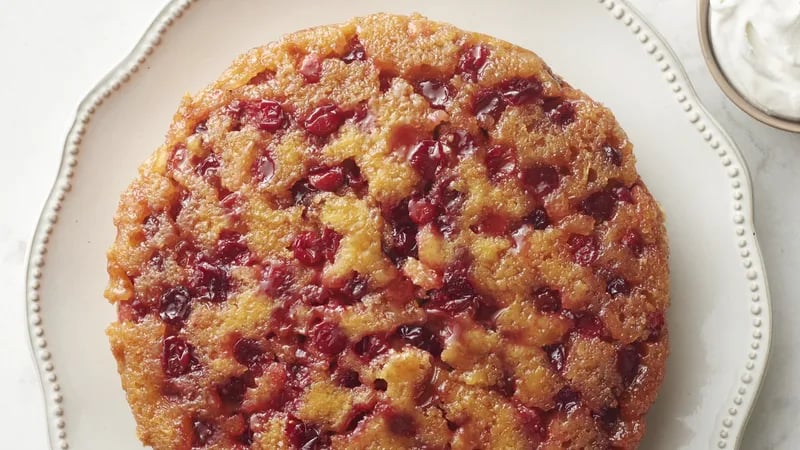 Cranberry Upside-Down Cake