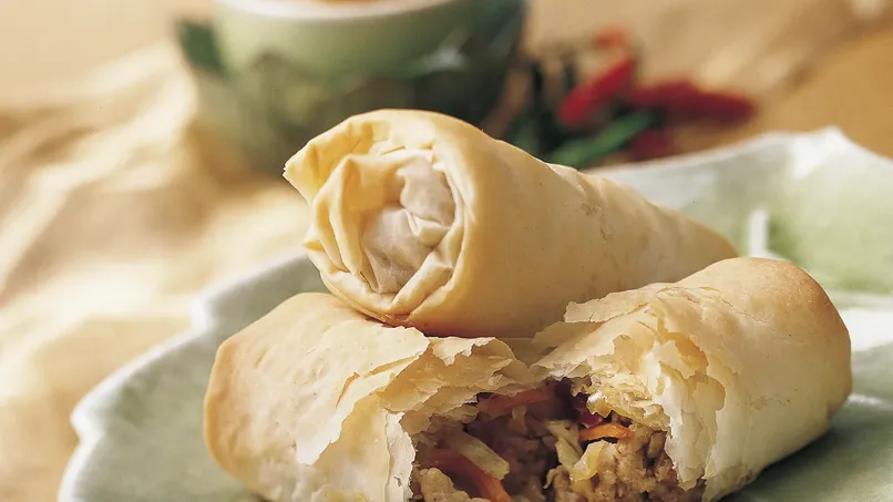 Easy Phyllo Egg Rolls