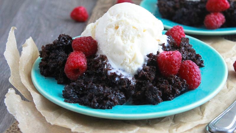 Slow-Cooker Gooey Chocolate Pudding Cake