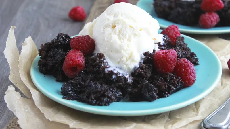 Slow-Cooker Gooey Chocolate Pudding Cake