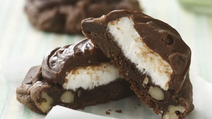 Chocolate-Marshmallow Pillows