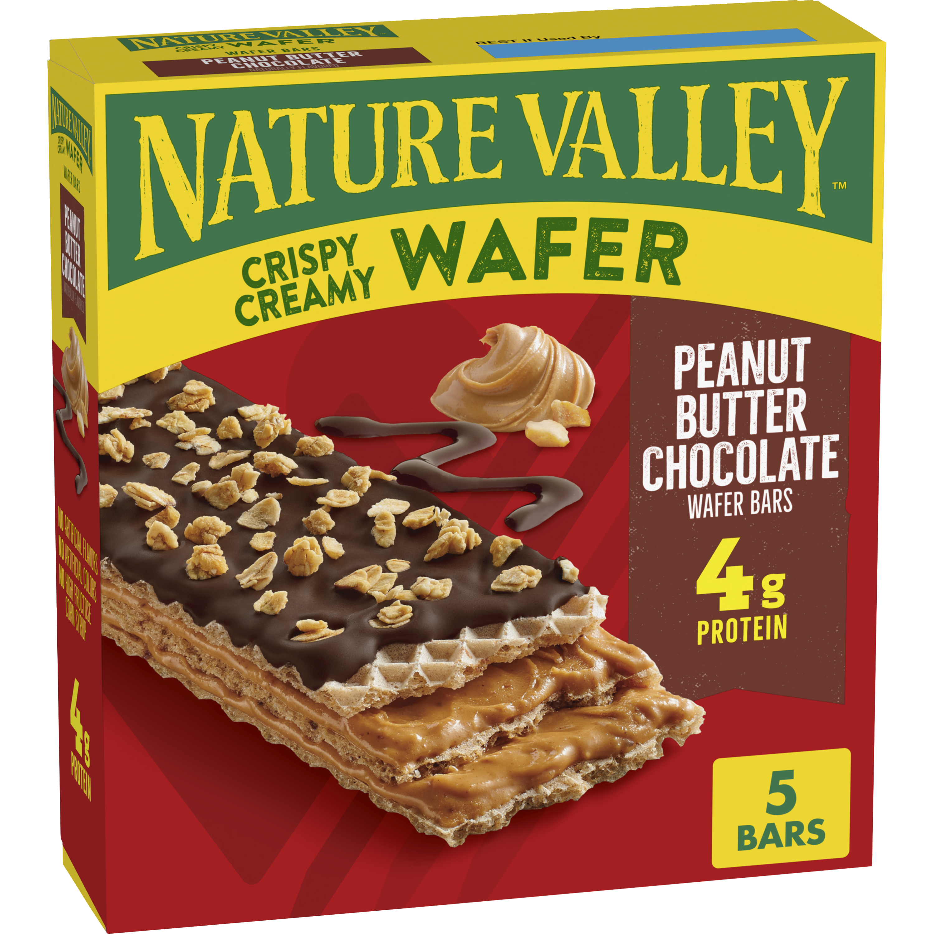 nature valley peanut butter chocolate wafer bar