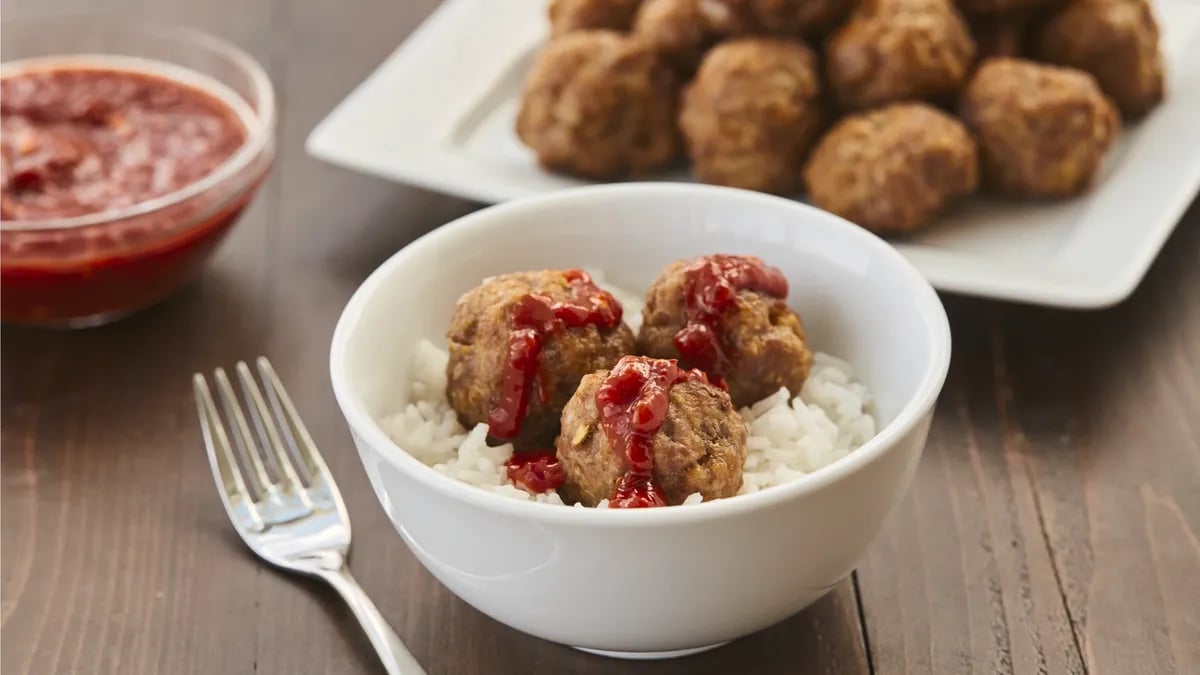 Asian Pork Meatballs