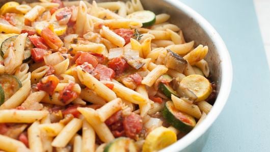 Ratatouille Penne Pasta Recipe - Tablespoon.com