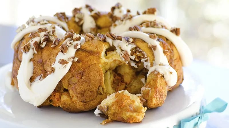 Carrot Cake Monkey Bread