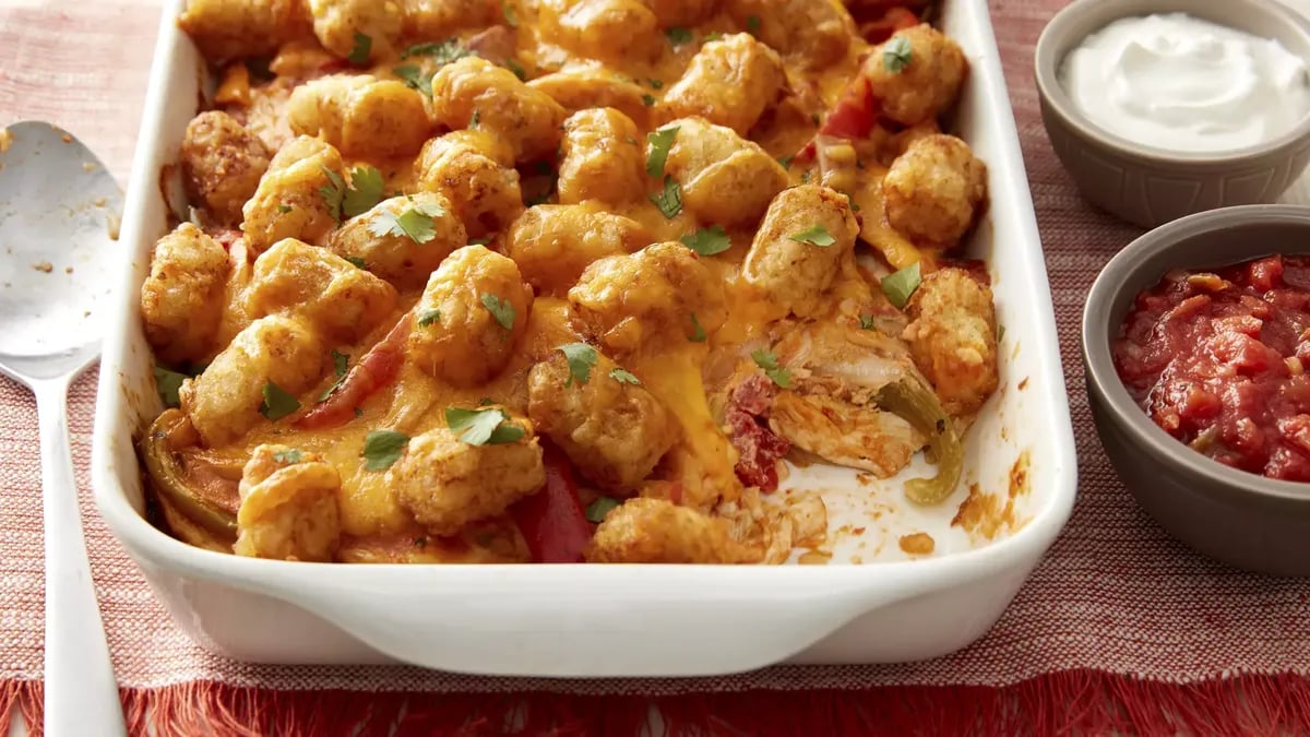 Chicken Fajita Tater Tots™ Casserole