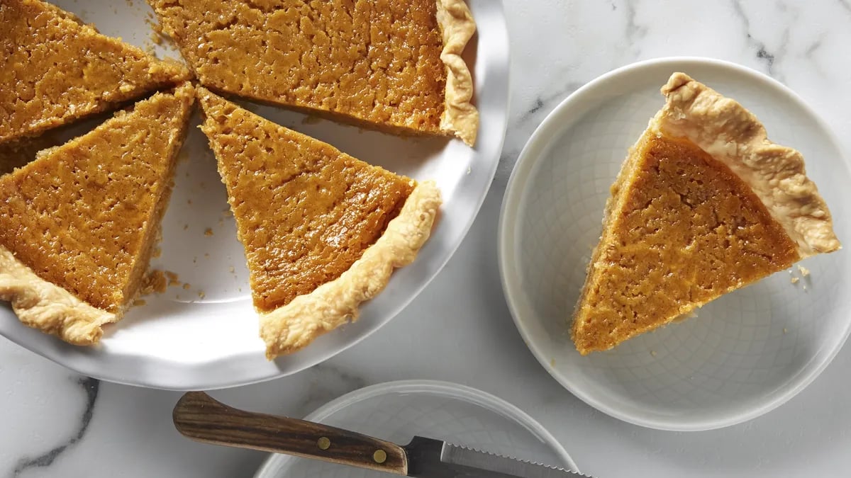 Roasted Sweet Potato Pie