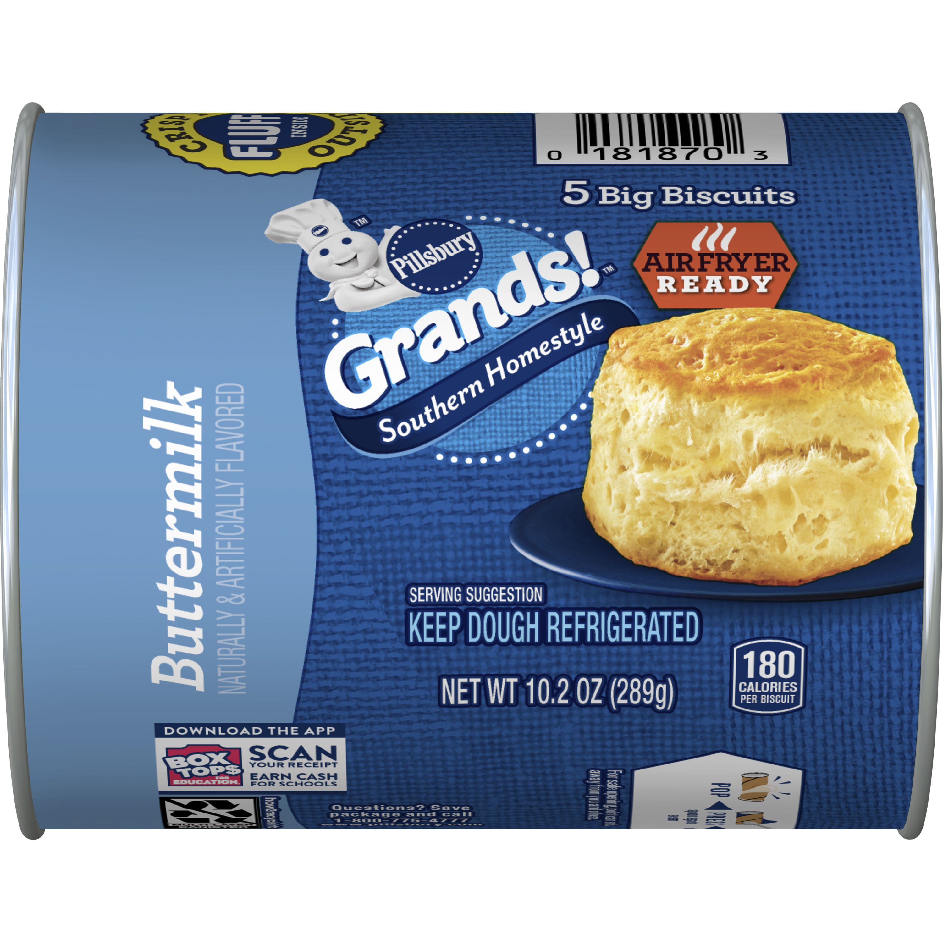Grands!™ Southern Homestyle Buttermilk Biscuits 5 ct - Front