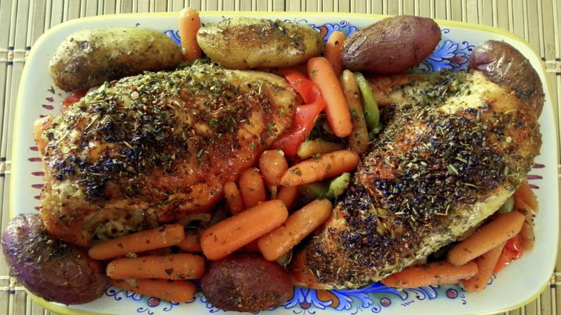 Oven-Baked Chicken with Stout Beer