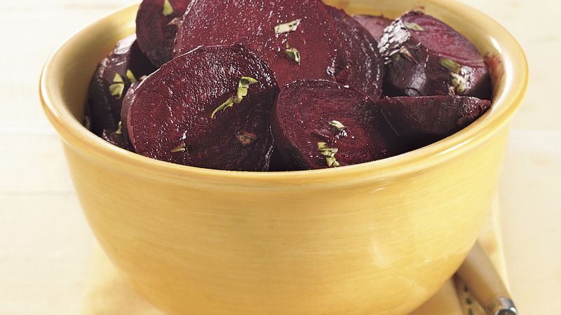 Roasted Beets with Balsamic and Olive Oil