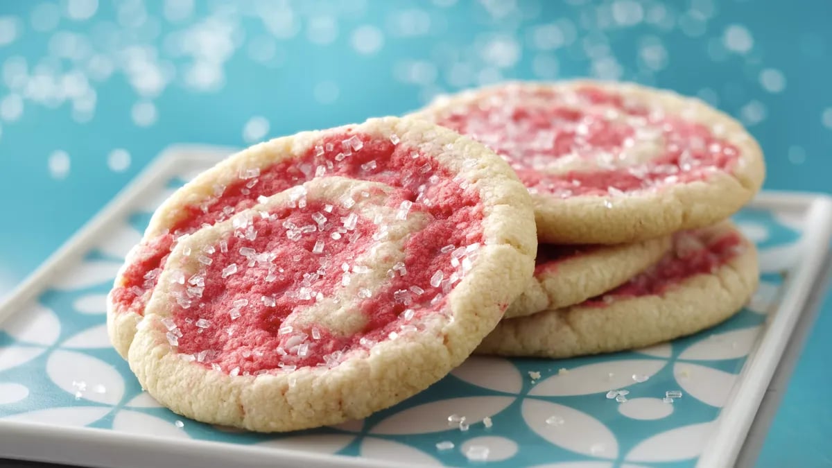 Peppermint Swirl Cookies