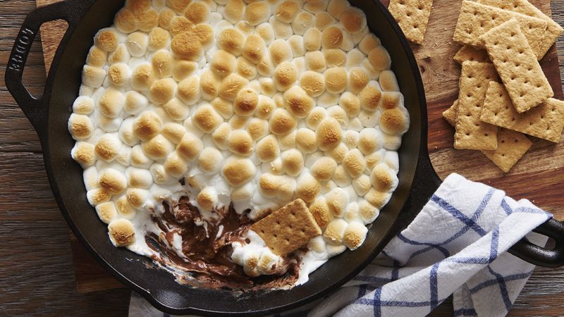 Peanut Butter Cup S'mores Dip 