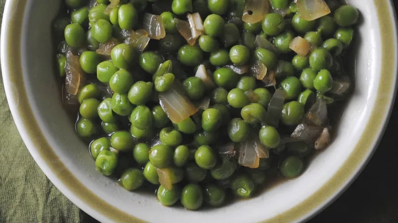 Lemongrass-Sautéd Green Peas