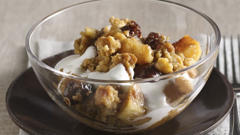 Ginger-Cherry-Pear Crisp with Oatmeal Topping