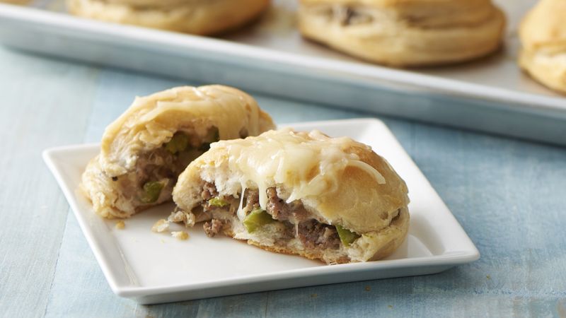 Philly Cheesesteak Biscuit Bombs