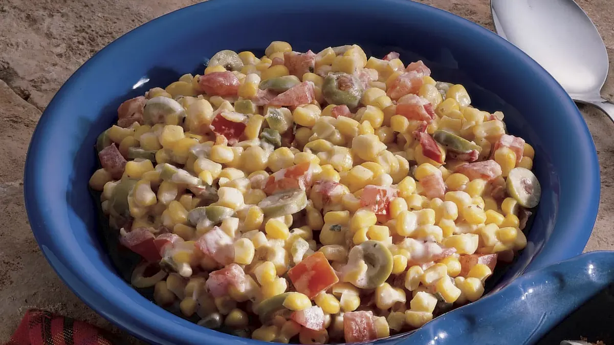 Creamy Herbed Corn