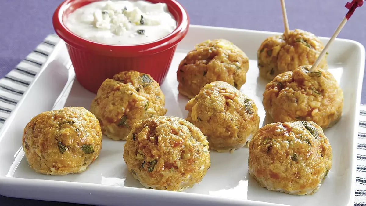 Fiery Chicken Meatballs