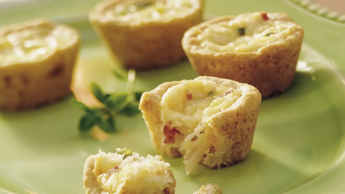 Crab Mini Quiches