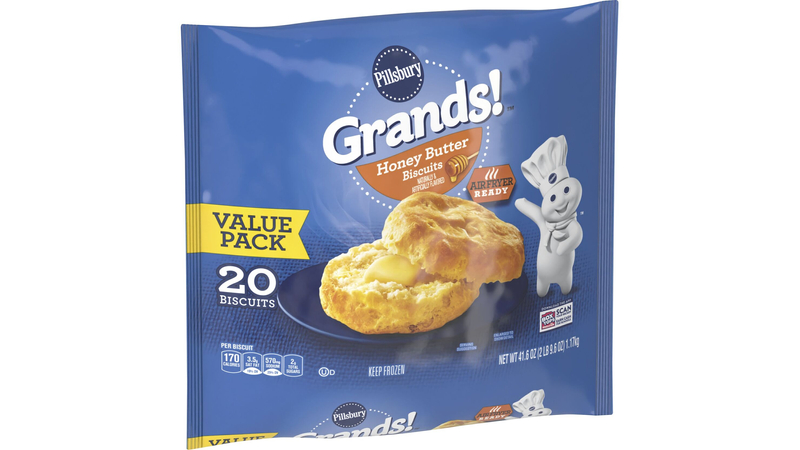 Grands!™ Honey Butter Frozen Biscuits (20 count) - Pillsbury.com