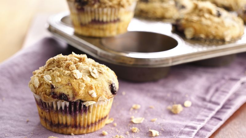Blueberry Pie Muffins