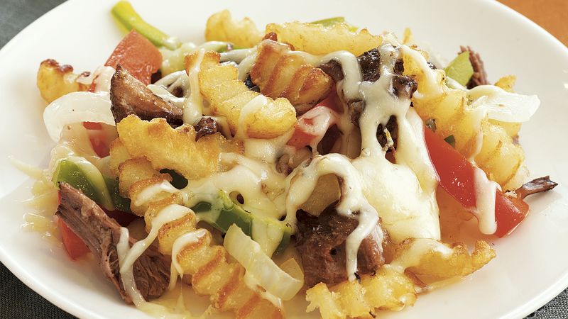 Cheesesteak Smothered Fries