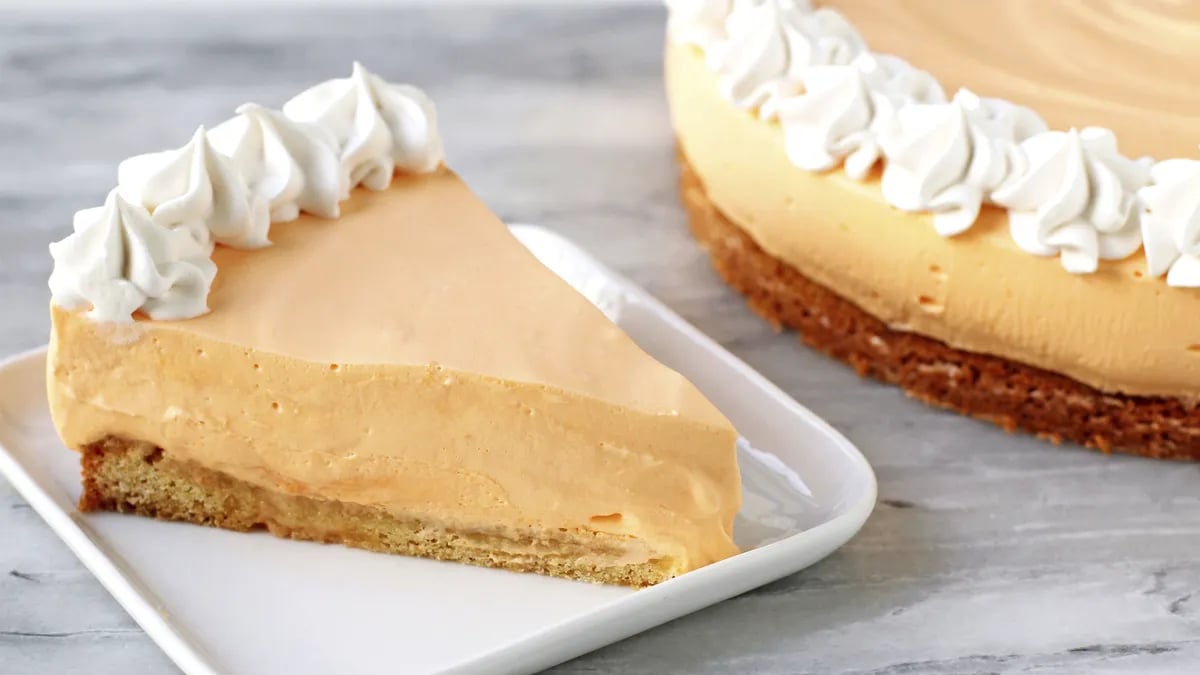 Orange Creamsicle No-Bake Cheesecake