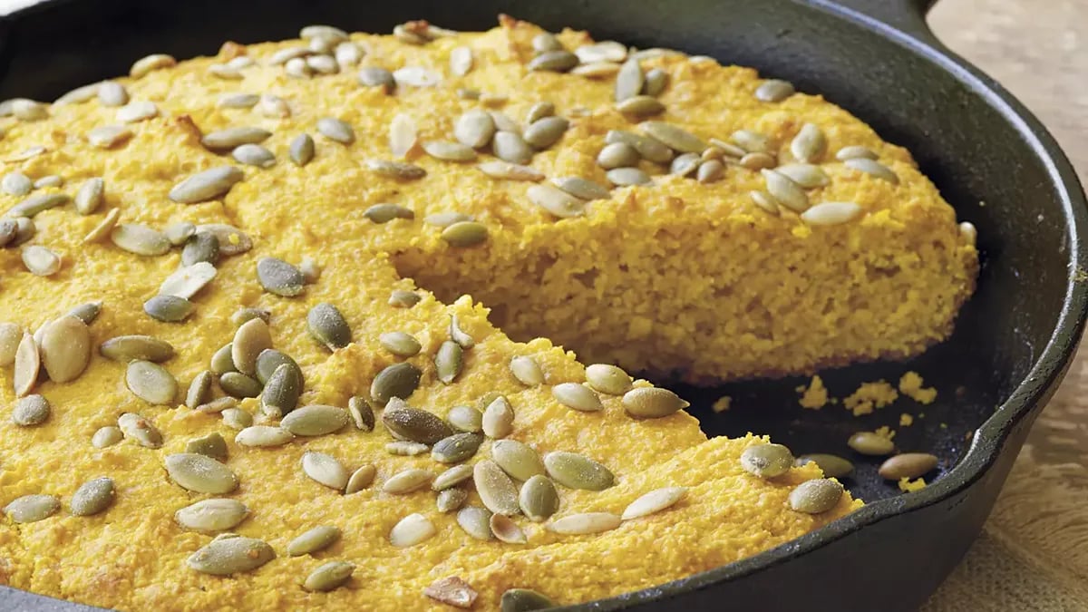 Pumpkin-Cheese Cornbread