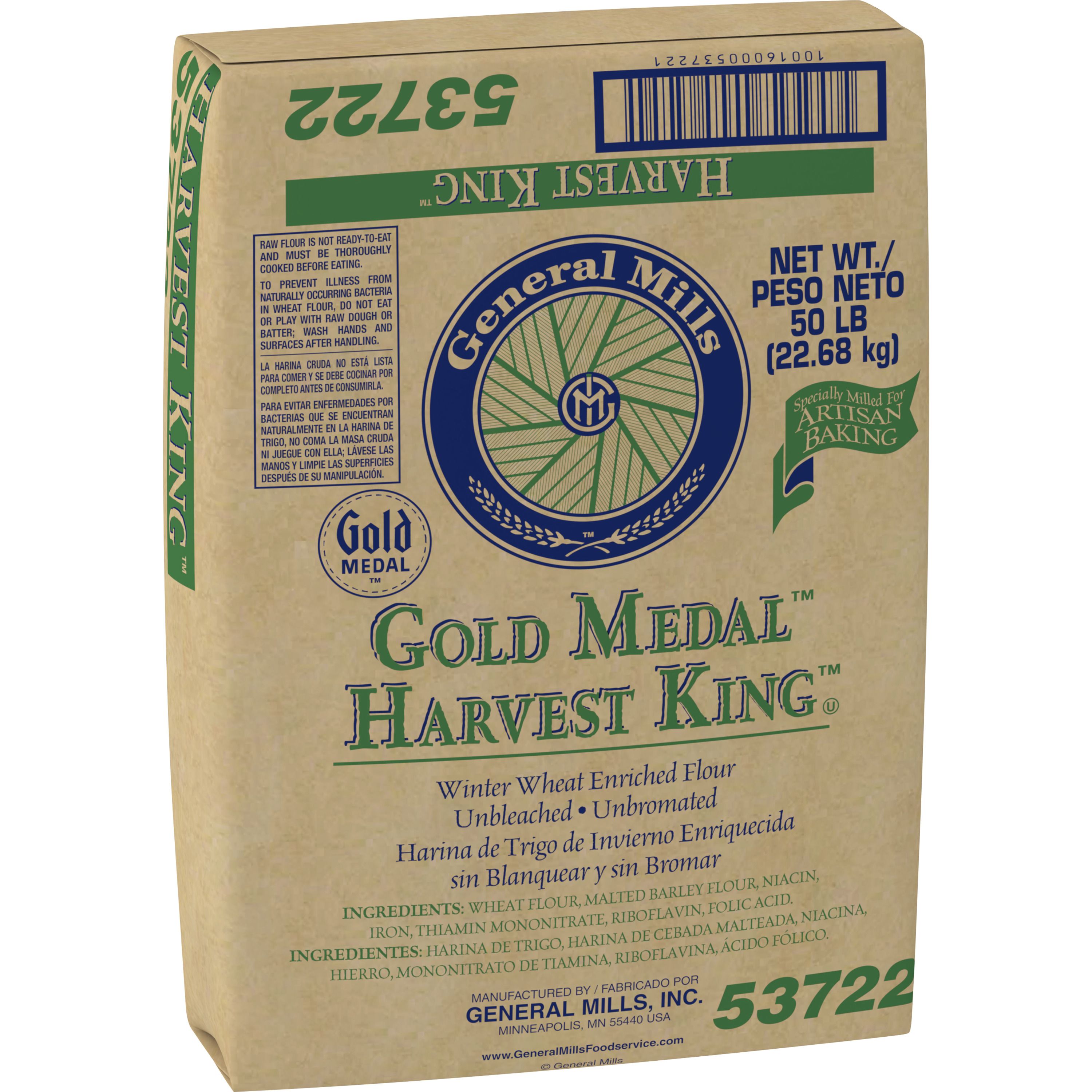 Gold Medal™ Harvest King™ Flour Enriched/ Unbleached 50 lb