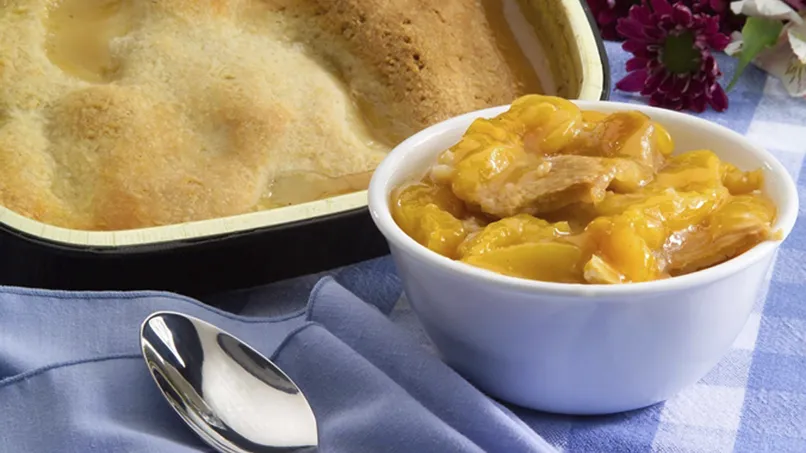 Latino Mango and Coconut Cobbler