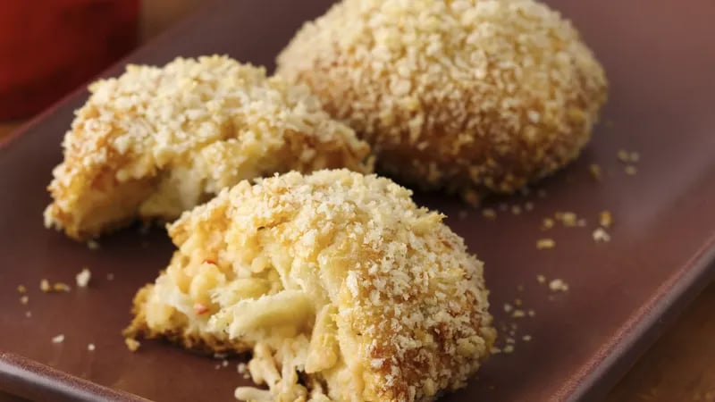 Cheesy Risotto Balls