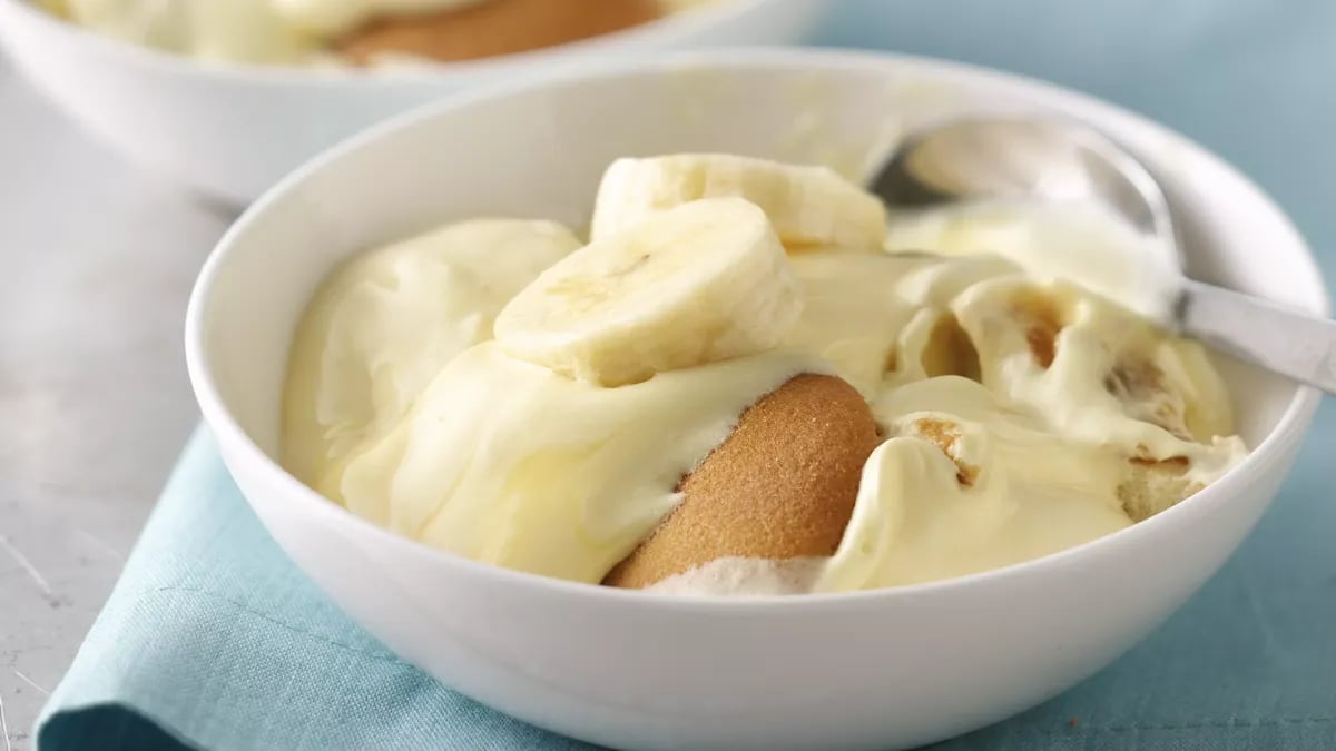 Skinny Banana Pudding