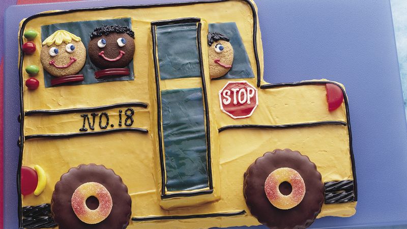 Giant School Bus Cookie