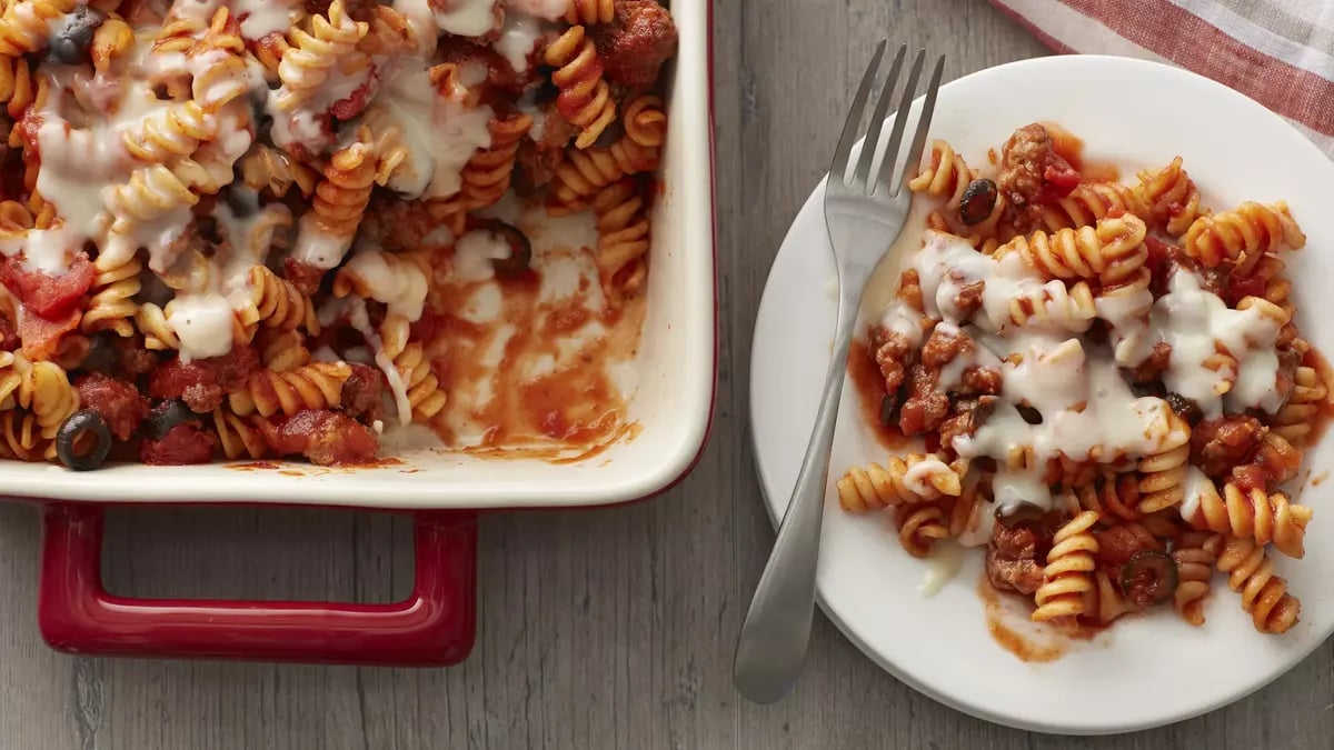 Make-Ahead Pizza Casserole