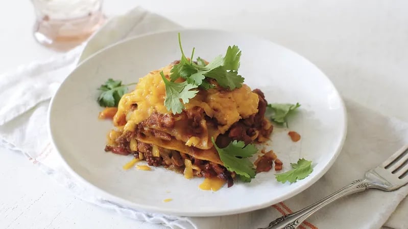 Slow-Cooker Sloppy Joe Lasagna