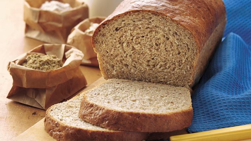 Wheat and Flax Bread