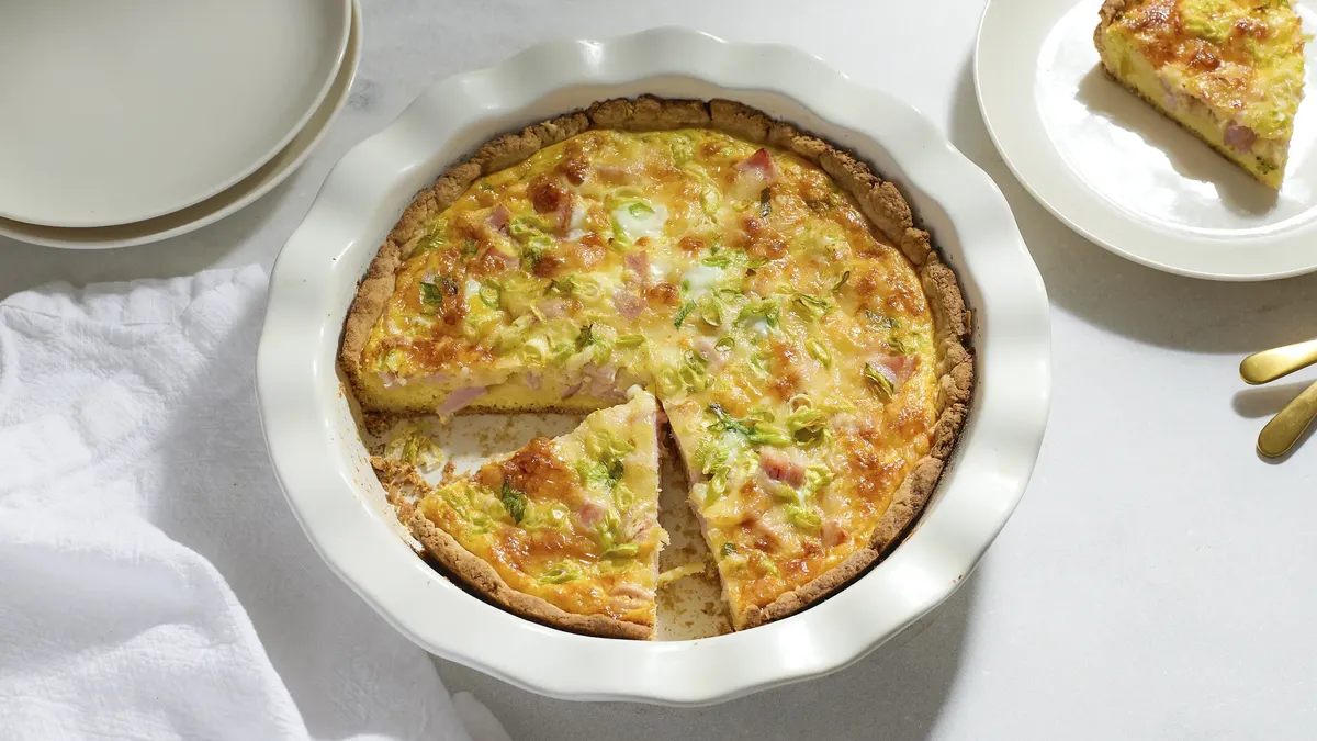 Easy Cheese and Bacon Quiche