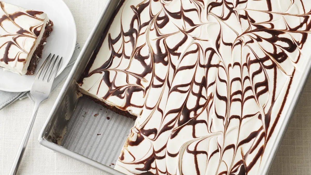 Fudge Ripple Brownie Bars