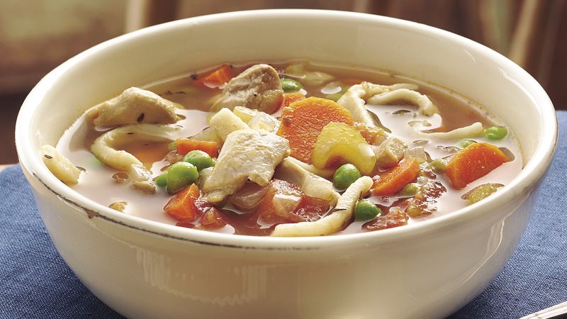 Grandma's Slow-Cooker Chicken Noodle Soup