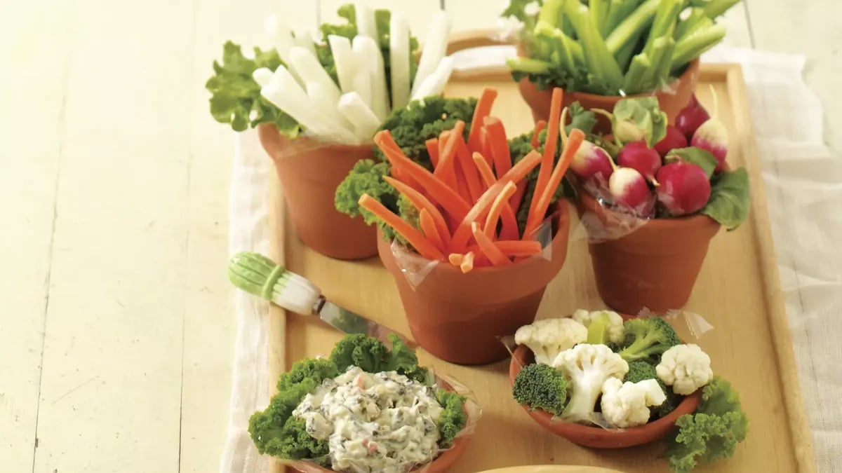 Garden Vegetable Platter