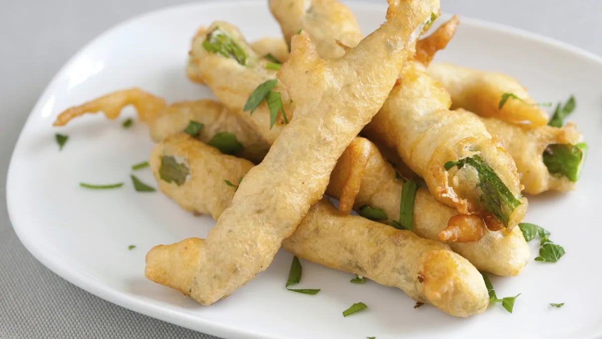 Beer-Battered Asparagus