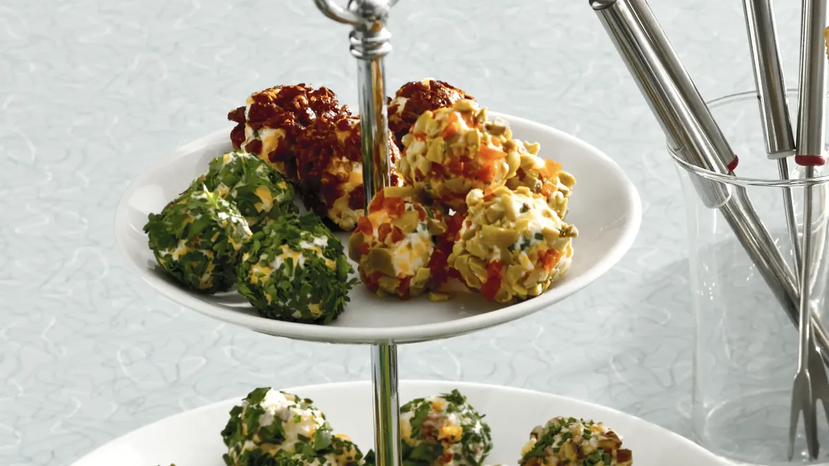 Mini Smoked Gouda Cheese Balls