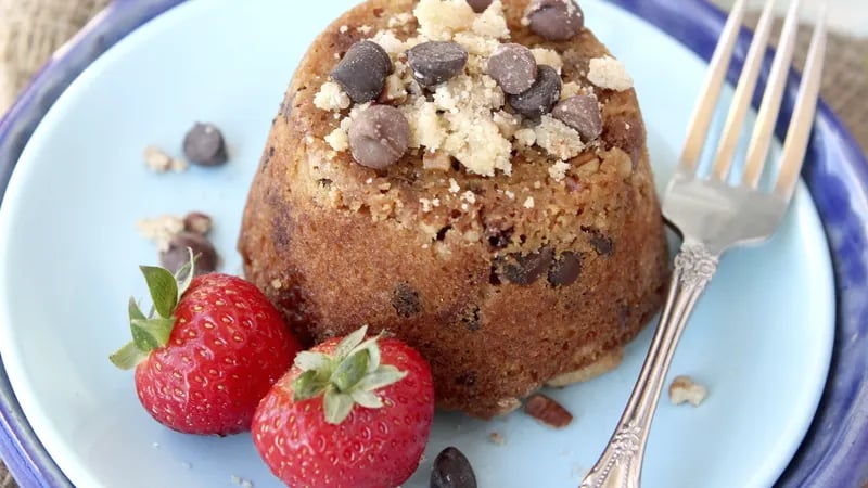 Chocolate Chip-Pecan Coffee Cakes