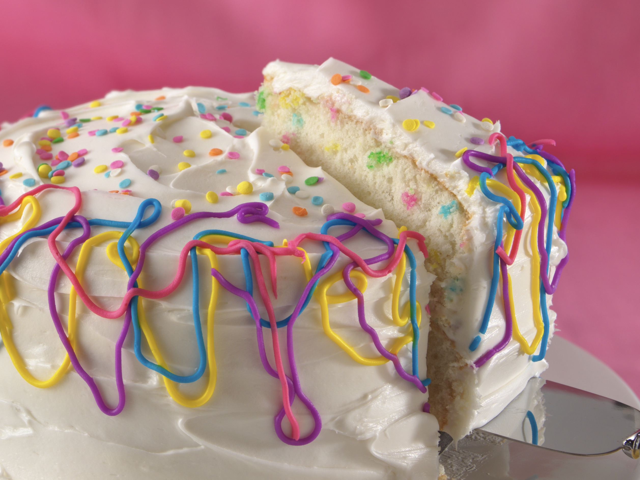 Confetti Celebration Cake Recipe - BettyCrocker.com