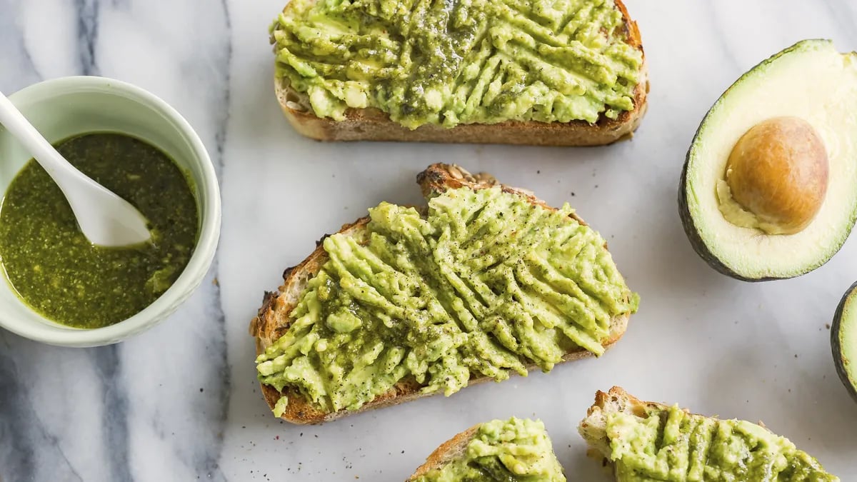 Avocado Pesto Toast