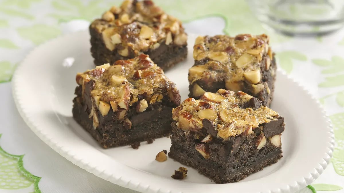 Chunky Chocolate and Almond Bars