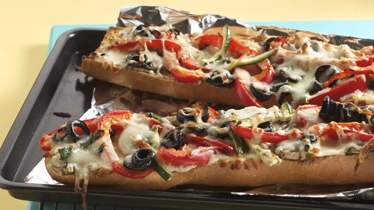 Foot-Long Pizza