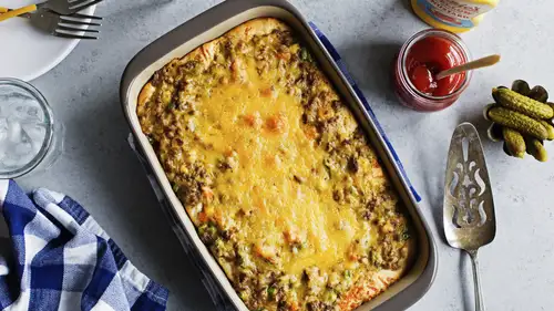 Quick Cheeseburger Bake-image