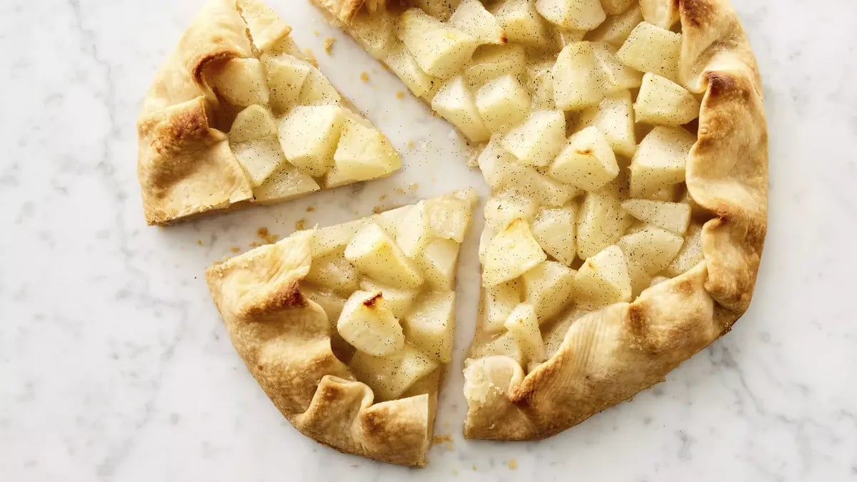 Pear Vanilla Crostata