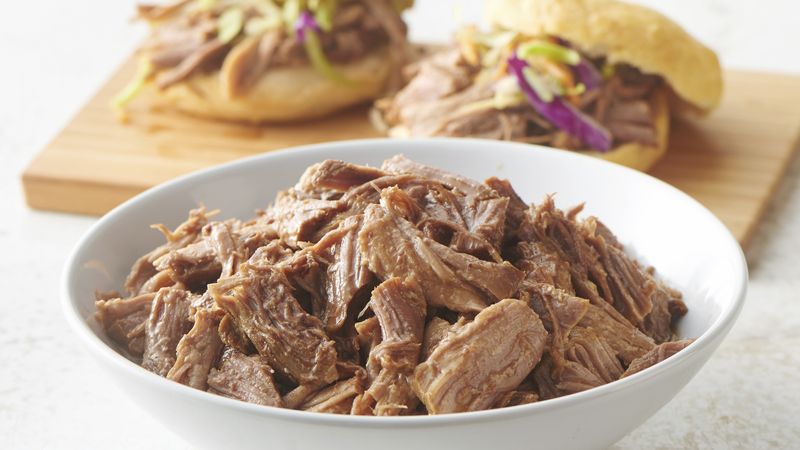 Boston butt top in pressure cooker