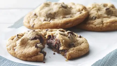 3-Ingredient Brownie Batter Cookies